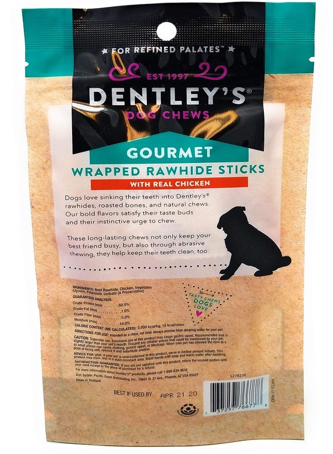 DENTLEY'S مكافآت دينتلي الفاخرة للكلاب - أعواد من جلد البقر المغلف - بنكهة الدجاج - Image 2